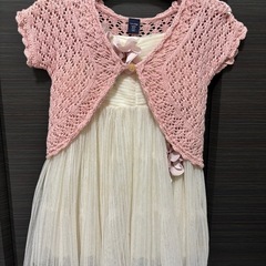 ドレスとカーディガン2点セット 90～95cm
