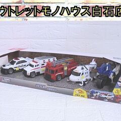 未使用 レスキュー はたらくくるま 5台セット ライト＆サウンド...