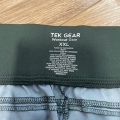 TEK GEAR カモフラージュ ショートパンツ XXLの画像