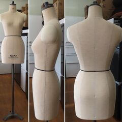 ♪KIIYA/東京キイヤ トルソー Edu Dress Form 9AR Educational Model マネキン ボディ♪の画像