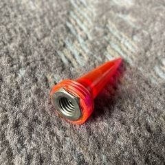 バイク用旗棒の先端アクセサリー　ラメ入りの画像