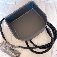 新品未使用！！ペット用水やり器　犬用猫用　小動物用　保温ペットボウル ぶら下げ式加熱ボウルの画像