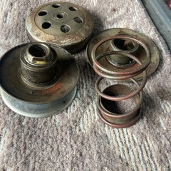 ホンダスーパーディオSR純正トルクカム、クラッチアウター