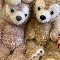 ダッフィーシェリーメイぬいぐるみの画像