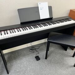YAMAHA  P-225B　電子ピアノ【持ち運び可能・スタンド付】の画像