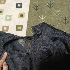 ワンピース ドレス ブラック レース Мサイズ 卒業入学式 可愛い お呼ばれの画像