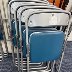◎パイプ椅子ほぼ未使用品 5脚セットの画像