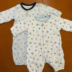 【取引中】ベビー服 50-60cm 6着 まとめて差し上げますの画像