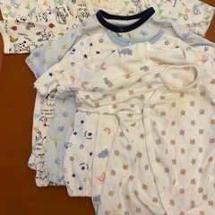 ベビー服 50-60cm 6着 まとめて差し上げます