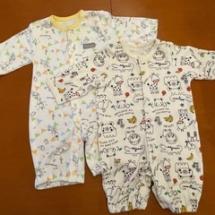 【取引中】ベビー服 50-60cm 6着 まとめて差し上げますの画像