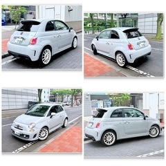 即納🉐　美車！5MT アバルト500 ✨ グリジオカンポヴォーロ ✨+10万で車検28ヶ月🉐の画像