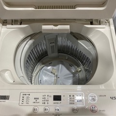 ご好評につき半額セール延長‼️ 半額対象❗️ 2021年製　YAMADA 全自動洗濯機　4.5kgの画像