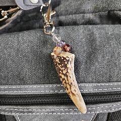 鹿の角　キーホルダー③　ハンドメイド