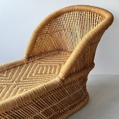 ラタンソファ ヴィンテージソファの画像