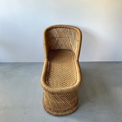 ラタンソファ ヴィンテージソファの画像