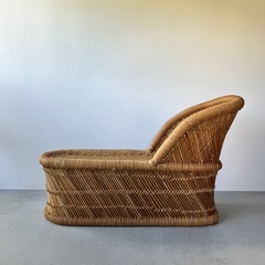 ラタンソファ ヴィンテージソファの画像