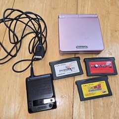 ゲームボーイアドバンスSP ソフト3本付き