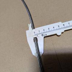 ワイヤー　5mm 　3ｍの画像