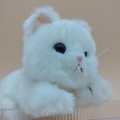 【トイザらス】animal alley　白猫　ぺちゃ鼻　ぬいぐるみ