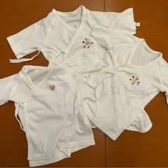 【取引中】新生児用肌着 9着まとめて差し上げますの画像