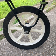 折りたたみ リアカー 台車 ブラック　黒の画像