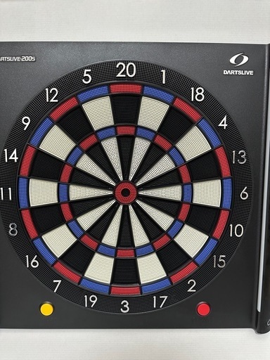 【受付終了】DARTSLIVE-200S＆BLITZER ダーツスタンド BSD27-BK＆DARTSLIVEオリジナル 防炎スローマ