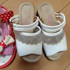 サンダル　キティちゃん　17cm 18cm の画像