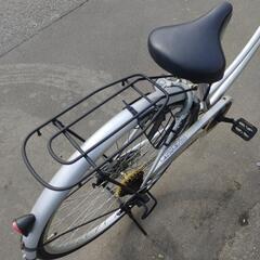 【取引中】27インチ 🚲 中古 自転車 9,480円 🔁6段切替 🔑鍵 💡ライト付 新規防犯登録料コミ 742の画像