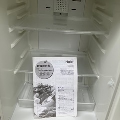 【配送無料】Haier ノンフロン冷凍冷蔵庫 JR-NF140H   7730の画像
