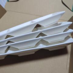 ４枚セット　白食器　取り皿　 の画像