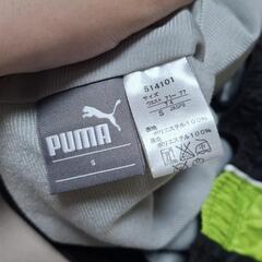 Puma ジャージ上下　ライトグリーン×黒　レディースSの画像