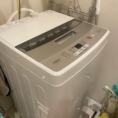 AQUA（アクア）全自動洗濯機 AQW‑BK50F‑W／洗濯5.0 kg（上開き）  
