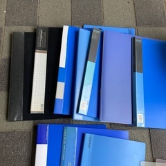 新古、サイズ取混ぜクリアーファイル23点の画像