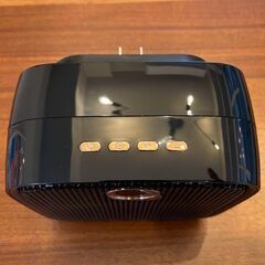 【美品　未使用】　セラミックヒーター　小型ヒーター　脱衣所や作業中の足元にの画像