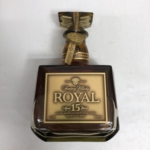 ウィスキー　サントリー　ローヤル 15年　ゴールドラベル　【トレファク堺福田】