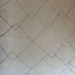 IKEA人気ラグTVERSTED トヴェルステド ラグ 133x195 cmの画像