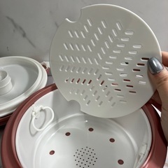 ☆値下げ☆O 2506-274 電子レンジ専用万能調理器具 グルメ三昧 中古美品の画像