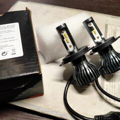 H4タイプのＬＥＤ球（ファン付）新品（開封テスト通電のみ）