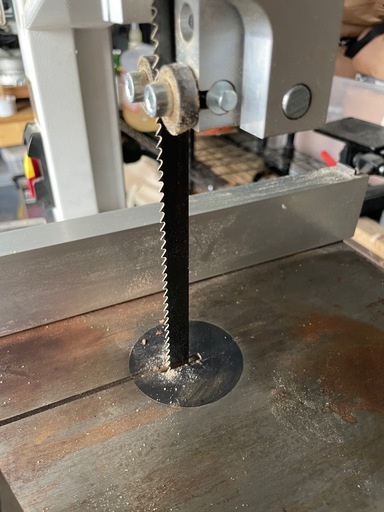 美品 KERV 10インチ バンドソー ラクーン 木工 オフの店 シャーク