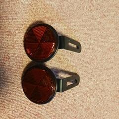 ナンバー サイドリフレクター 赤