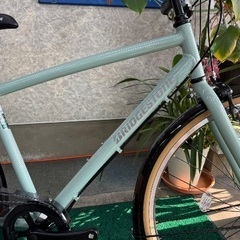 2台限り！！ブリヂストン 限定モデル エルビーワンデラックス グレイッシュミント　LBC764の画像
