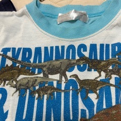 美品　ハッシュハッシュ　Tシャツ　恐竜　夏用　パジャマ　男の子　100の画像