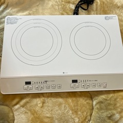 IHクッキングヒーター２口の画像