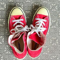 【美品】コンバース（CONVERSE）スニーカー  24.5cmの画像