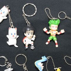 キーホルダー・ポケモン他 　24個　送料込みの画像
