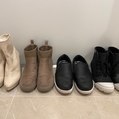 ブーツ、スリッポン、レインブーツ、下駄セット
の画像