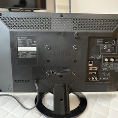 テレビ_AQUOS_ 22型_ 22インチ_LC-22K30_小型
の画像