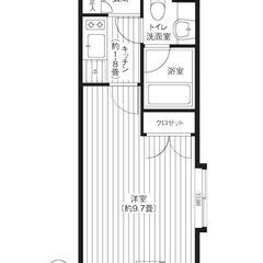 【新宿区★特集】都営大江戸線/東新宿駅 歩4分　1Kマンション⭐️オートロック 室内洗濯置、シューズボックス システムキッチン、追焚機能浴室 温水洗浄便座、脱衣所、エレベーター 洗面所独立、洗面化粧台、2口コンロ 駐輪場、宅配ボックス、CATV、防犯カメラ - 新宿区