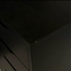 IKEA イケア ALEX アレクス 引き出しユニット ブラックブラウンの画像