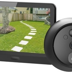 新品　ワイヤレス ドアカメラ 工事不要 賃貸対応 4.3インチカ...